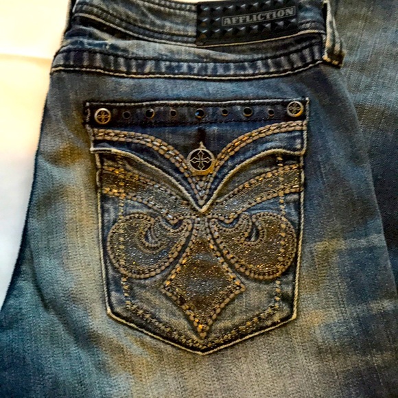 Affliction Denim - Affliction Jeans. Size 30. Smoke and pet free home